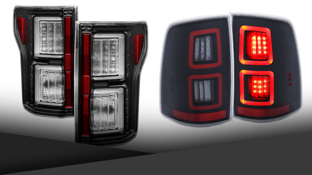 L.E.D. TAIL LIGHTS