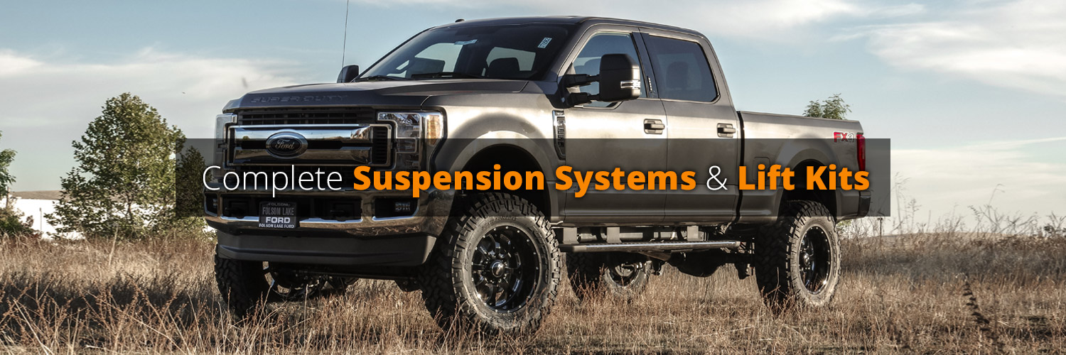COMPLETE SUSPENSION SYSTEMS & LIFT KITS